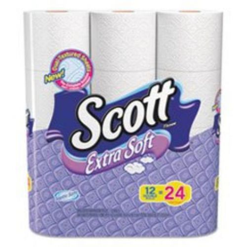 Scott extra soft 1-ply unscented bathroom tissue 12 pk for sale