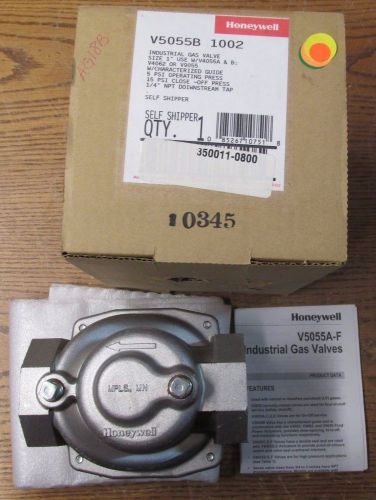 NEW NOS Honeywell V5055B-1002 Industrial Gas Valve Size 1&#034; Inch