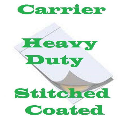 2- CARRIER SLEEVES For Laminating Laminator,  LETTER/LEGAL Heavy Stitched Coated