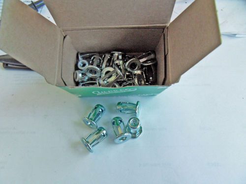 25 new au-ve-co blind jack nuts zinc  #10-24  0.15-.187 us made - free shipping for sale