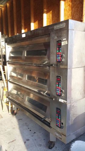 Hobart 3 deck pizza oven model hbd03 for sale