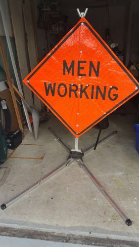 Construction Signs Men Working