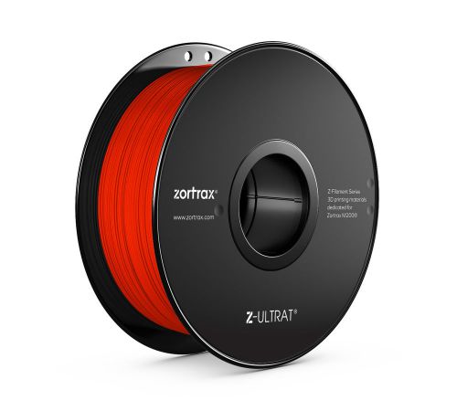 Z-ULTRAT Neon Red 3D Printing Filament – 800g Spool