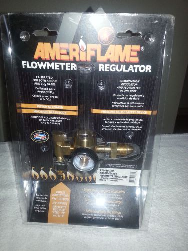 Ameriflame RF2480-580 Argon Flowmeter Regulator Single CGA580 + FREE SHIPPING