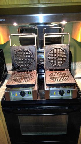(1) Used Equipex Single Waffle Iron (GES70/1) Commercial grade
