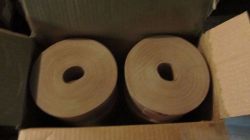 6 SEALING Cobra Reinforced paper TAPE ROLL TAN  70mm X 500&#039;