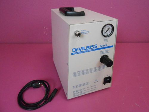 Devilbiss 8650d medical respiratory heavy duty aerosol air compressor w/ p. cord for sale