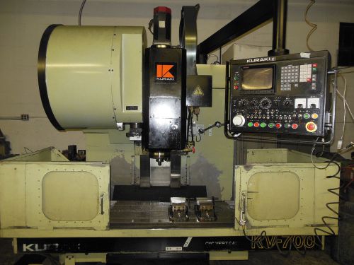 Kuraki KV700 Vertical Machining Center - PRICE REDUCED!!!