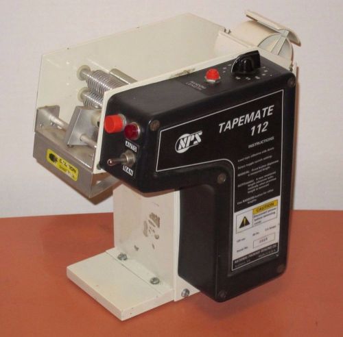 NPS National Package Sealing Tapemate 112 Sensitive Commercial Tape Dispenser