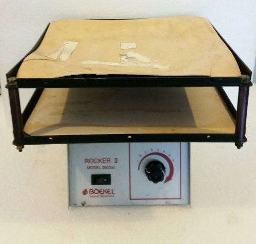 Boekel scientific platform rocker ii 12x12&#034; , adjustable angle dual level 260350 for sale