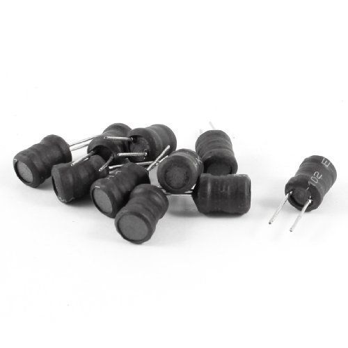 Amico 10 Pcs 10MH 9mm x 12mm Axial Leaded Power Plug-in Inducers