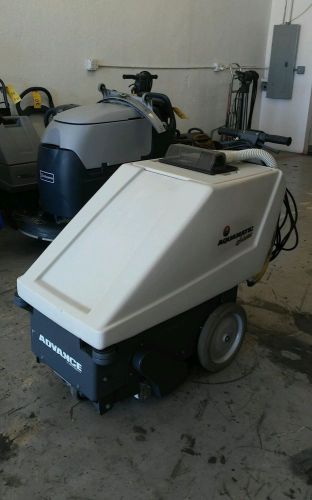 Advance aquamatic selectric 20ewalk behind carpet extractor cleaner for sale