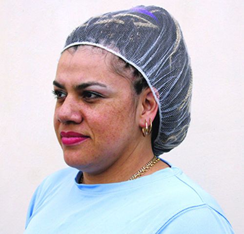 1000 pieces White Nylon Hairnet Size 18&#034; to 26&#034; Cover Hair for Food Industry