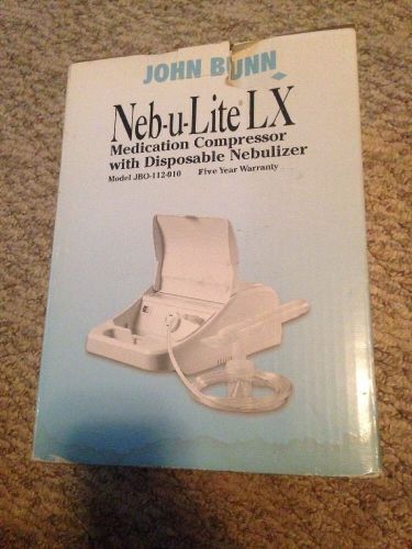John Bunn Neb-u-Lite LX Medication Compressor With Disposable Nebulizer