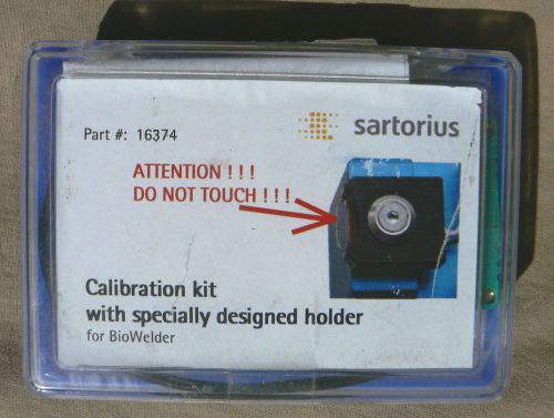 SARTORIUS - STEDIM BIOWELDER CALIBRATION KIT with Holder # 16374 Tubing Welder