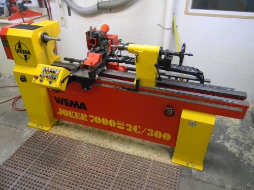 Wema Joker 7000 Hydraulic Auto Copy Turning Spindle Wood Lathe Duplicator