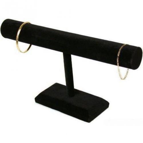 Black Velvet Bracelet T-Bar Display