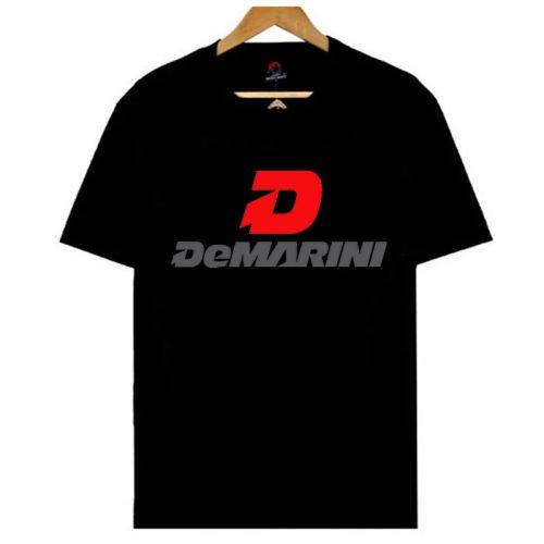 DEMARINI DXONE CFL12 CF5 Logo Mens Black T-Shirt Size S, M, L, XL - 3XL