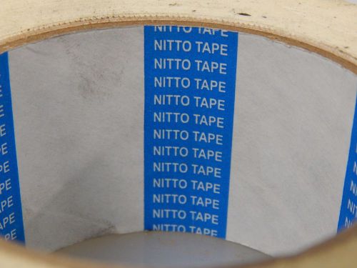 NITTO P-50/225 MULTI PURPOSE DOUBLE SIDED CLOTH CARPET TAPE WHITE 2&#034; X 25 YDS
