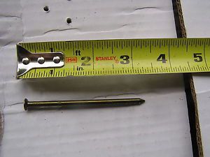 5 Pounds Grip Rite 16D Coated Sinker Nails 3 1/4&#034; Long Smooth Shank Diamond PT