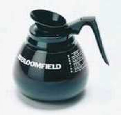 Bloomfield REG10112BLK Glass Decanter with Black Handle