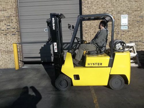 Forklift (18970) hyster s60xl, 6000lbs cap. cushion tires. for sale