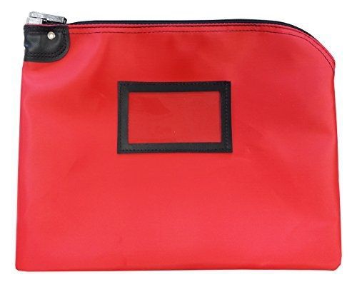 Locking Document Security HIPAA Compliant Bag 11 x 15 (Red)