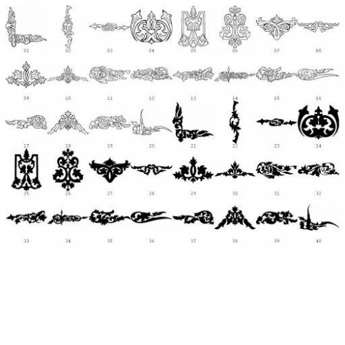 DXF and EPS File For CNC Plasma, Laser Cut or CNC  Router MEGA LOT 280 FILES