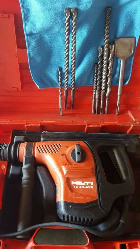 Hilti te 40 avr  great condition free drill bits for sale