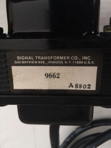 SIGNAL TRANSFORMER Power Transformer 9662 NEW NOS