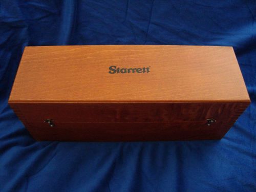 Starrett Bore Gauge Original Factory Wood Box Near MINT