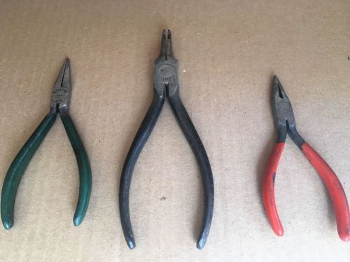 Xcelite Needle Nose 41CB-Channellock 43-Utica 896-6 Electrical Tools