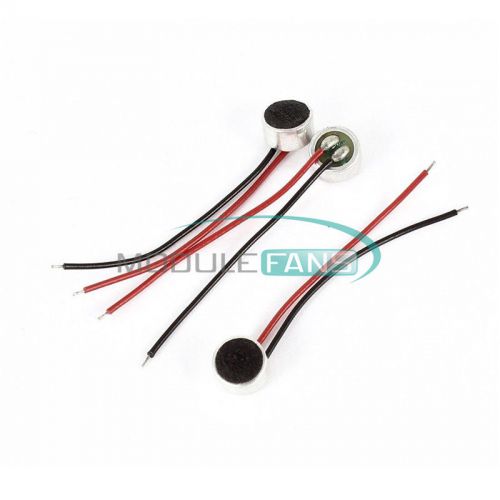 3PCS 4*1.5mm Electret Condenser Microphone MIC Capsule 2 Leads New