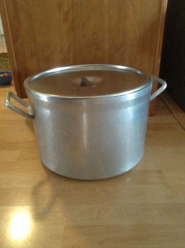 26Qt Vollrath Wearever Stock Pot And Lid 10&#034; X 14.5&#034; No. 4154 Stainless Steel