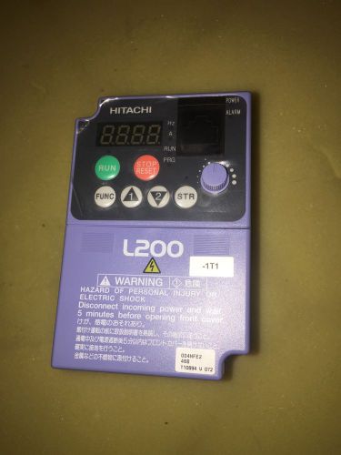 Hitachi L200-004NFE2 0.4kW Inverter 200-240V 1PH 3PH