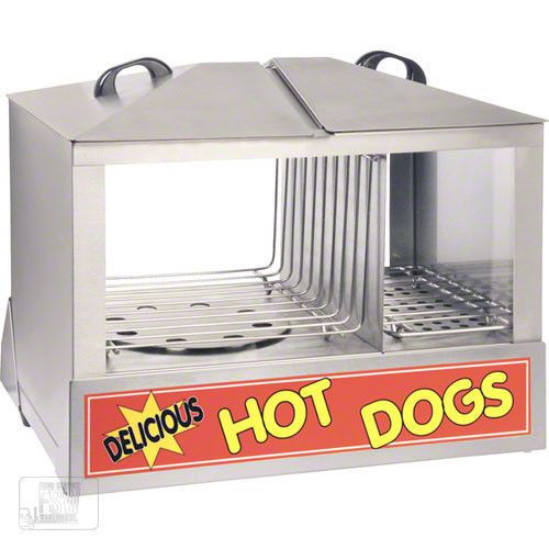 Commercial Hot Dog Steamer Bun Warmer Holds 100 Adcraft HDS-1200W