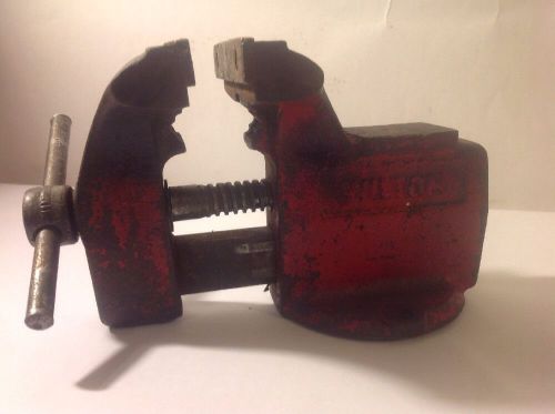 Vintage Wilton 3.5&#034; Jaw By 3&#034; Opening Combination Pipe Bench Vise Anvil #121101