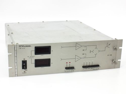 Dual RF Generator ~V - ITM Systems ITM-141Q