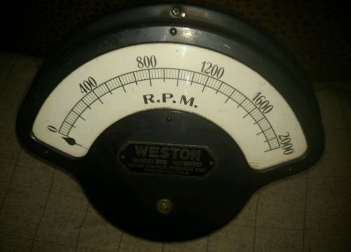 Vintage Weston DC Volts Meter Model 273 Steam Punk