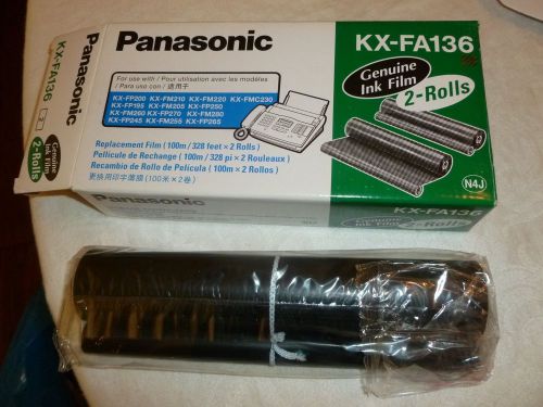 Genuine Panasonic KX-FA136 Replacement ink film (one roll)