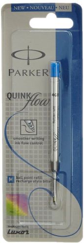 Parker quink flow ball pen refill blue for sale