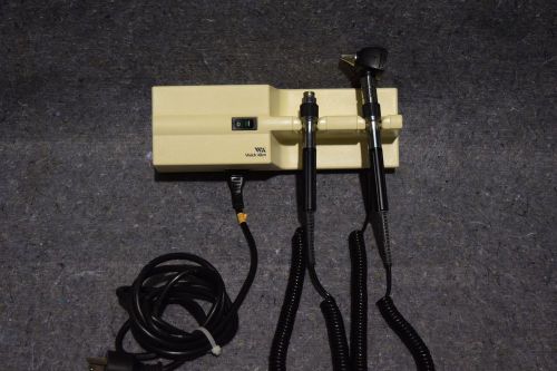Welch Allyn 767 Wall Transformer Otoscope Ophthalmoscope With Head
