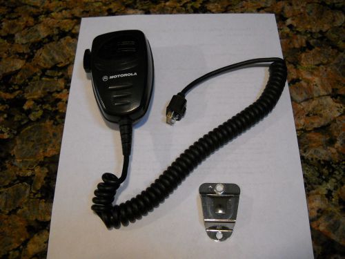 Motorola AARMN4025B Microphone mike with mike clip
