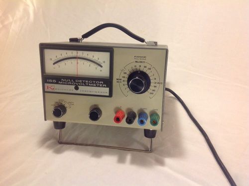 Keithley Instruments Null Detector Microvoltmeter 155