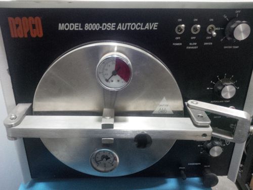 NAPCO MODEL 8000-DSE AUTOCLAVE