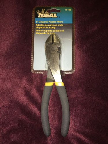 Ideal 8&#034; Diagonal Angled Cutting Pliers