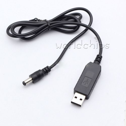 10pcs usb dc 5v to 12v step-up module converter 2.1x5.5mm male connector cable for sale