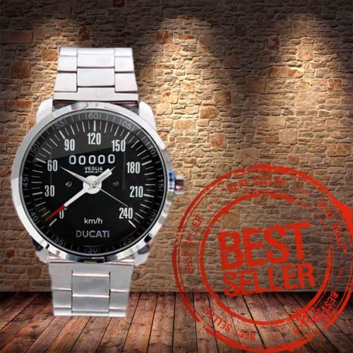 Hot Rare Ducati Speedometer Luxury Vehicle Sport Metal Watch LImited Edition