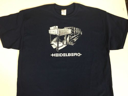 Heidelberg Speedmaster Printing Press T Shirt XL