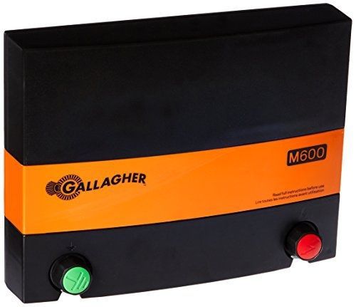 Gallagher G381504 M600 110-volt Fencer, 150 Acre/25-Mile